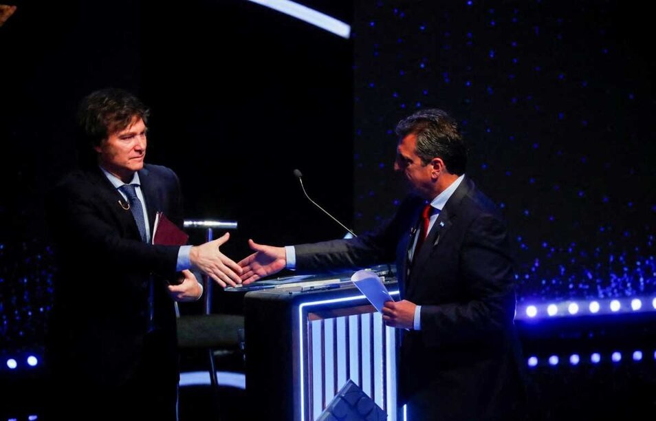 Presidential Runoff Debate Between Sergio Massa and Javier Milei – November 12, 2021