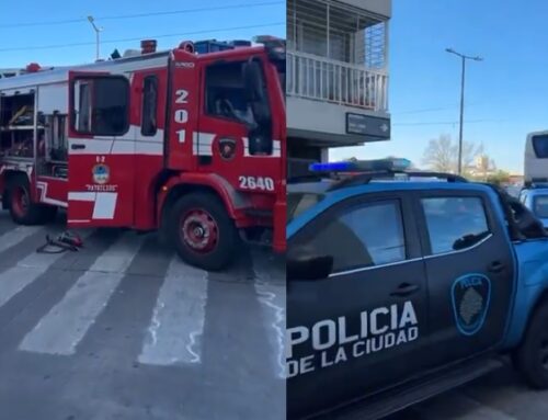 Barracas: operativo de seguridad por un hombre atrincherado en un edificio de Estación Buenos Aires